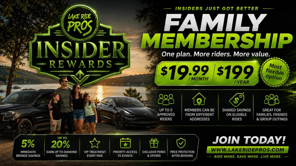 Family Insider Rewards membership