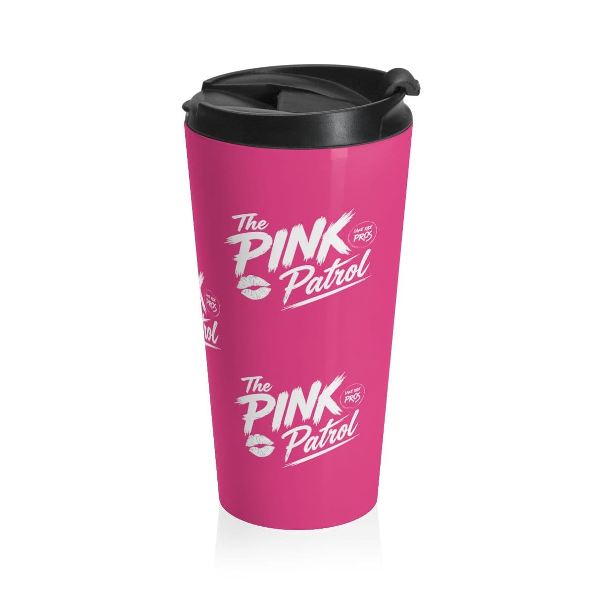 The Pink Patrol travel mug | Limited Edition PINK Patrol MERCH Travel Mug