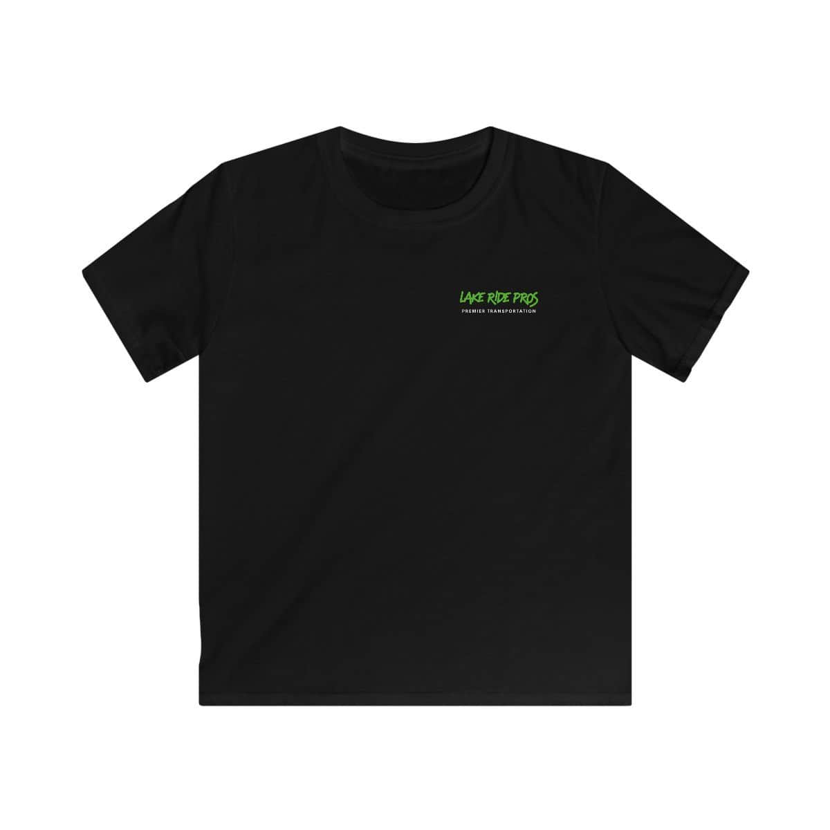 Lake Ride Pros Kids T‑Shirt - Youth Vacation LRP Tee (Neon Green Logo)
