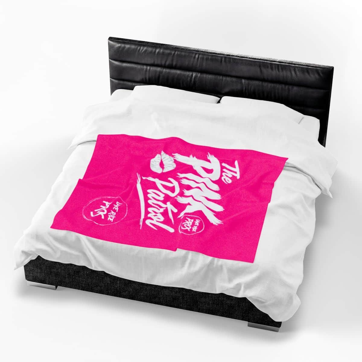 The Pink Patrol Velveteen Plush Blanket | Limited Edition PINK Patrol MERCH Collection