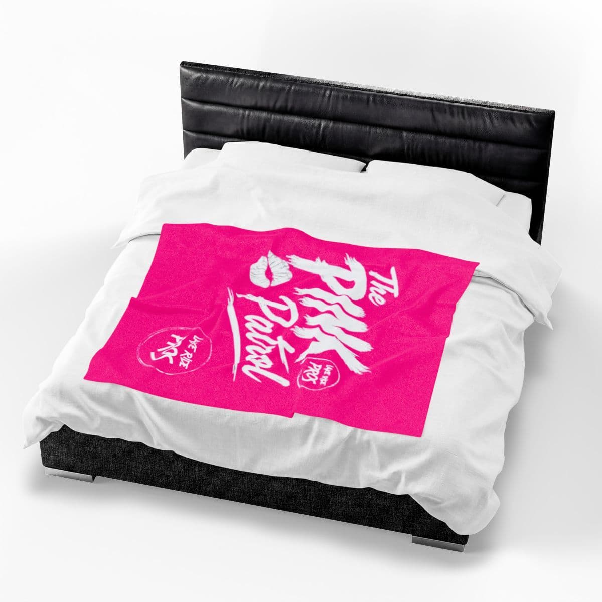 The Pink Patrol Velveteen Plush Blanket | Limited Edition PINK Patrol MERCH Collection