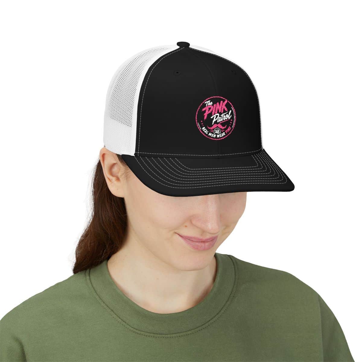 Pink Patrol logo snapback cap | Limited Edition PINK Patrol MERCH Collection