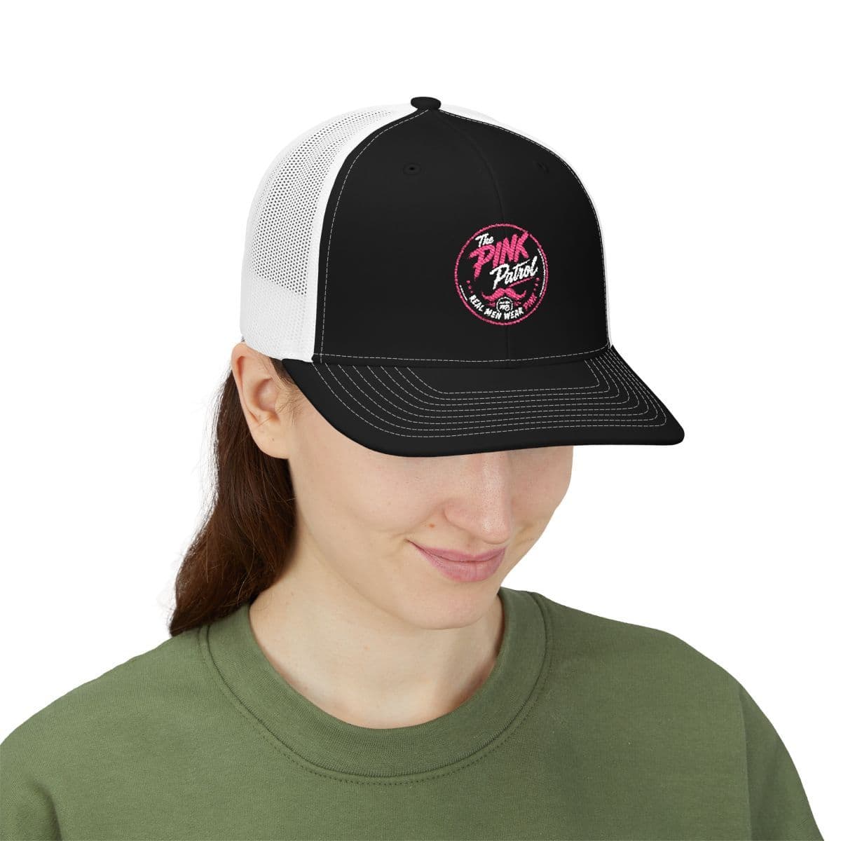 Pink Patrol logo snapback cap | Limited Edition PINK Patrol MERCH Collection