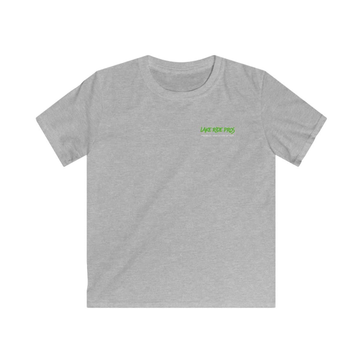 Lake Ride Pros Kids T‑Shirt - Youth Vacation LRP Tee (Neon Green Logo)