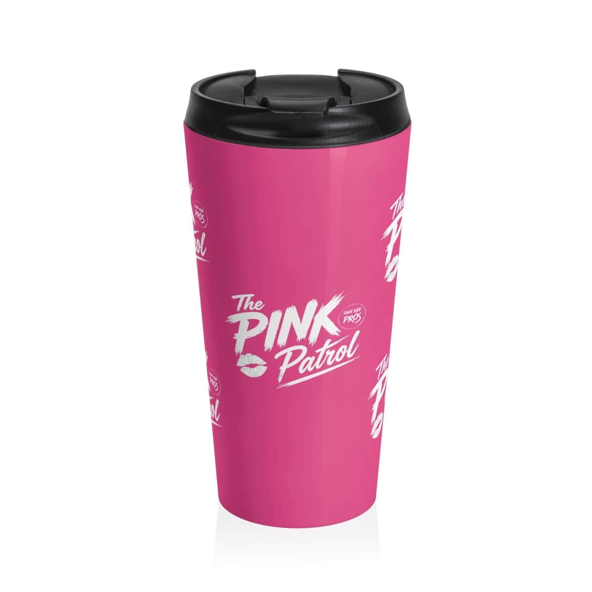 The Pink Patrol travel mug | Limited Edition PINK Patrol MERCH Travel Mug