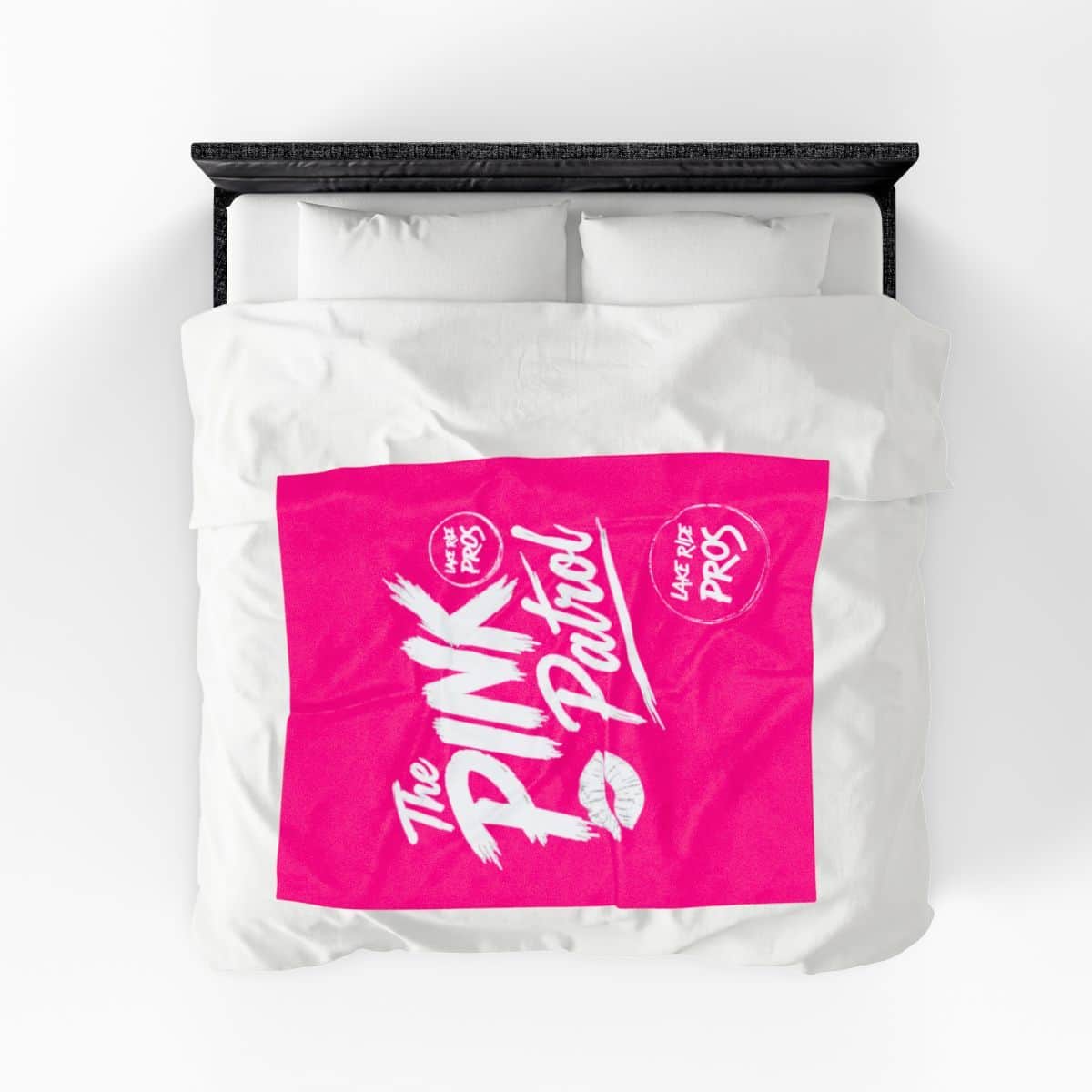 The Pink Patrol Velveteen Plush Blanket | Limited Edition PINK Patrol MERCH Collection