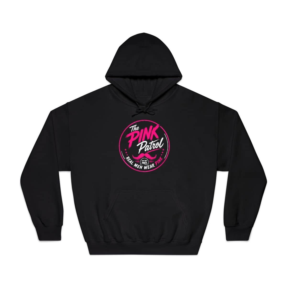 Real Men Wear Pink Hoodie | Limited Edition PINK Patrol MERCH Collection