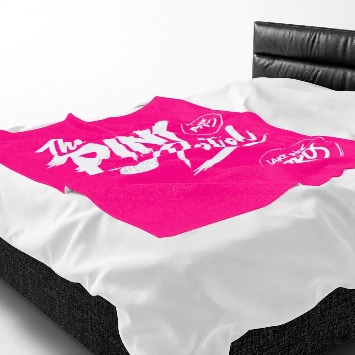 The Pink Patrol Velveteen Plush Blanket | Limited Edition PINK Patrol MERCH Collection
