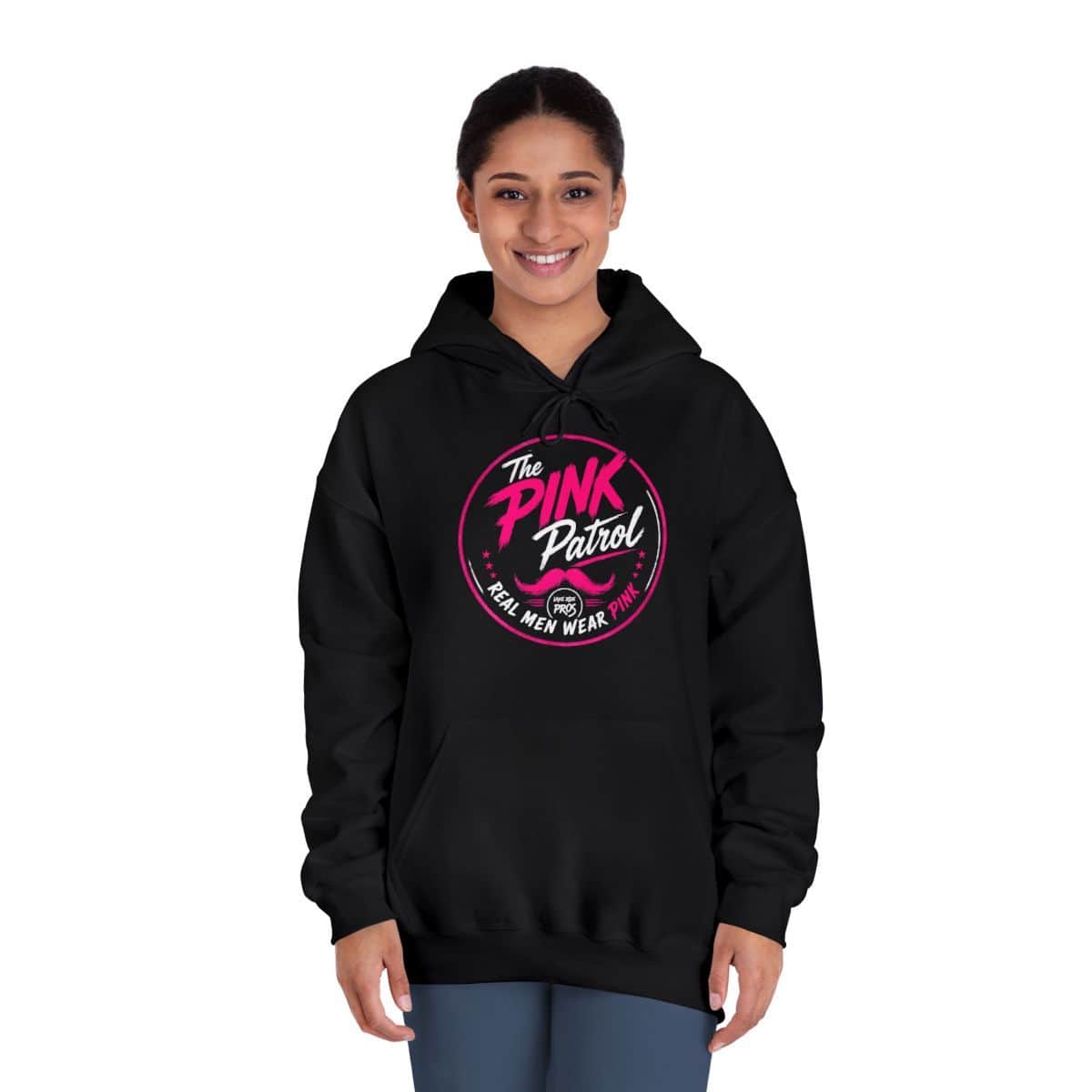 Real Men Wear Pink Hoodie | Limited Edition PINK Patrol MERCH Collection