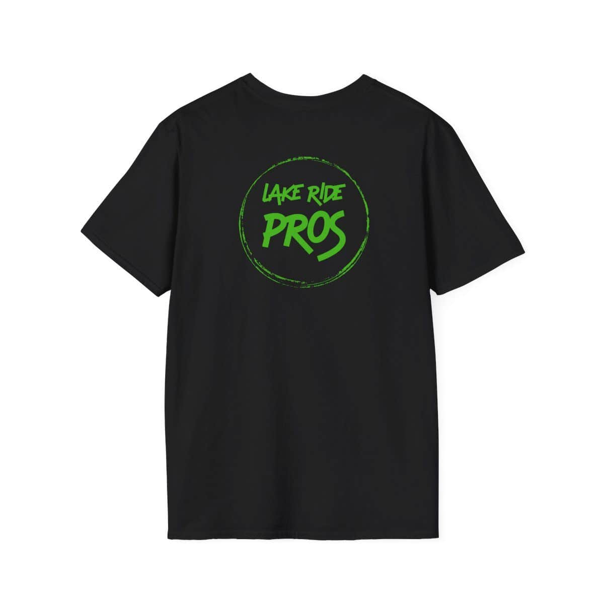 Lake Ride Pros Tee — Minimal Green Logo T-Shirt