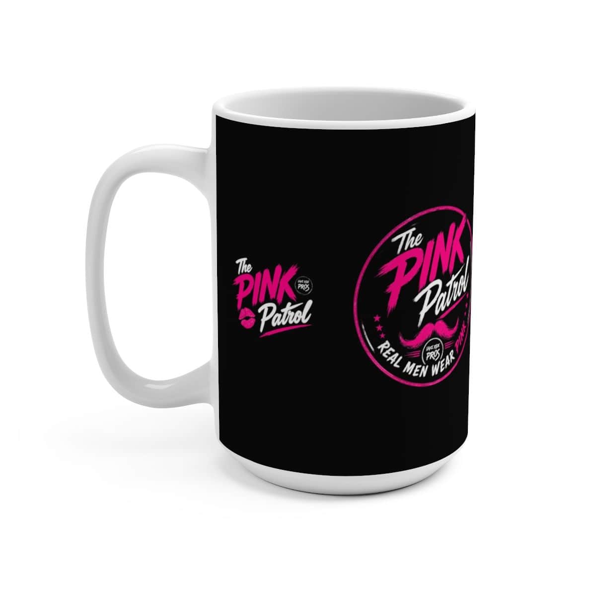 The Pink Patrol logo Mug | Limited Edition PINK Patrol Coffee Mug 15oz