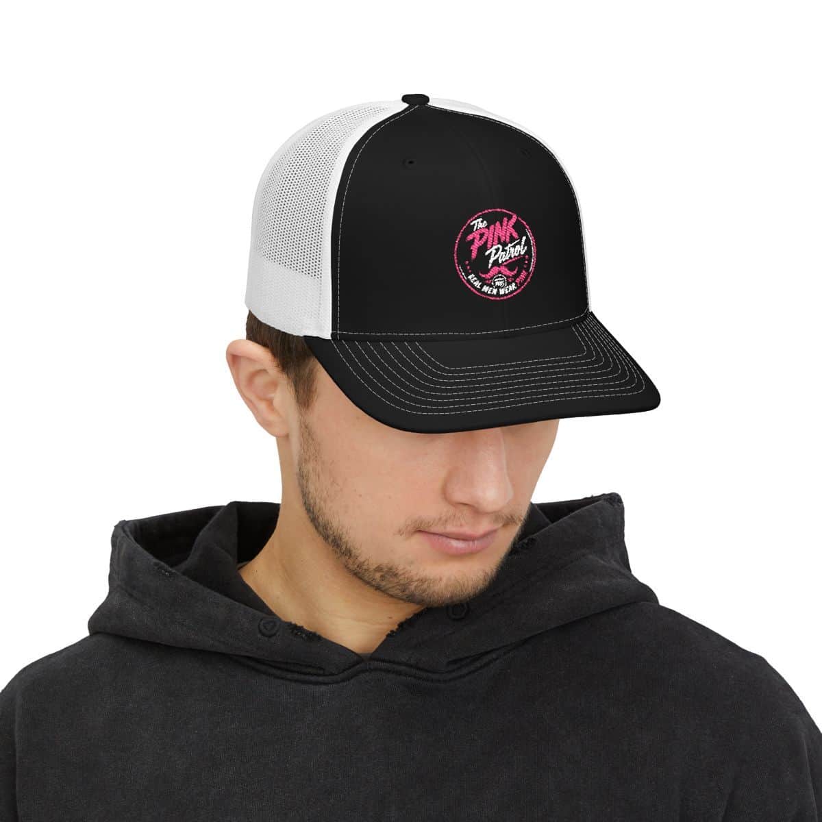 Pink Patrol logo snapback cap | Limited Edition PINK Patrol MERCH Collection