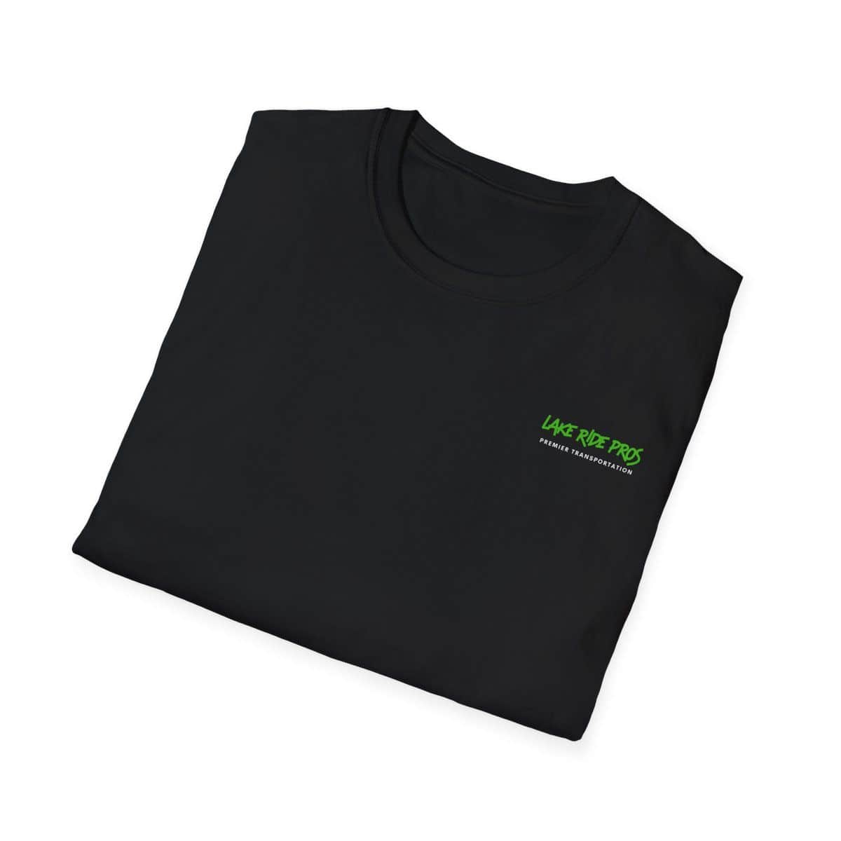Lake Ride Pros Tee — Minimal Green Logo T-Shirt