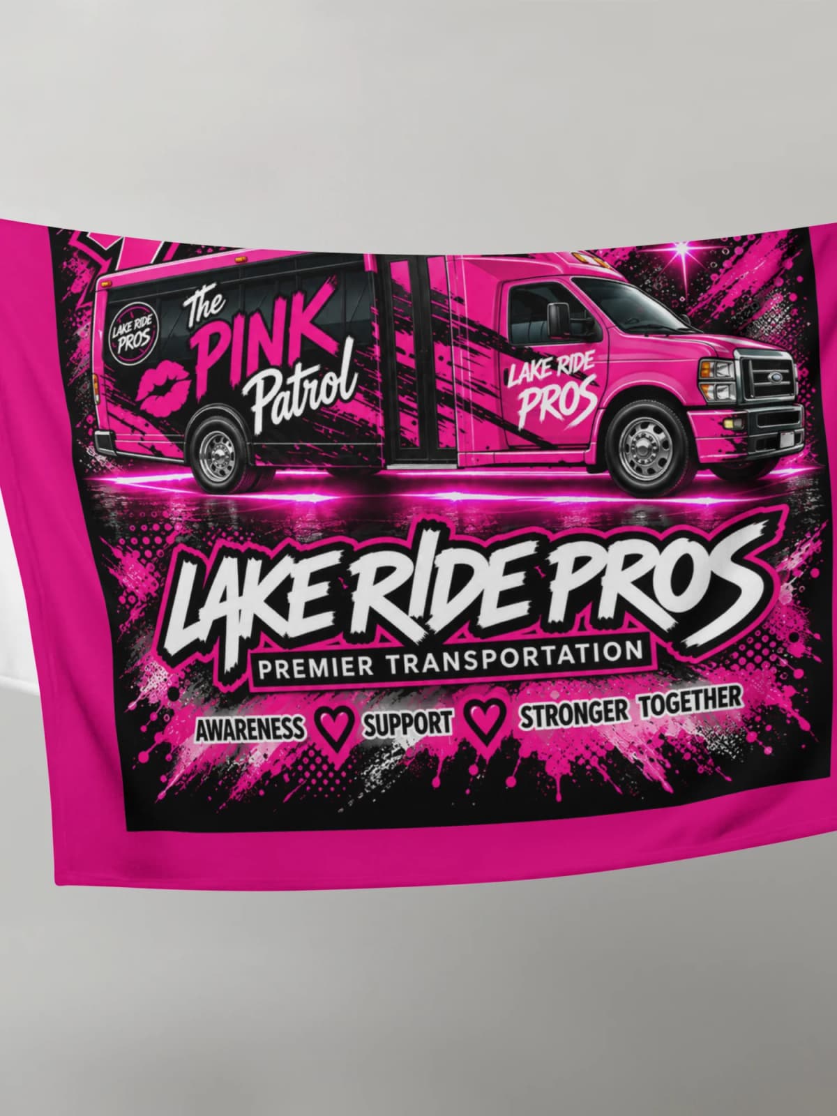 Stronger Together PINKTOBER Blanket